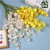 Direct sales and wholesale of 2024 new wedding decoration bridal bouquets from the manufacturer. Yellow butterfly wedding celebration Specification image